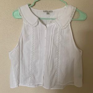 American eagle crop blouse
